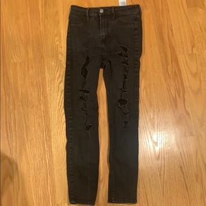 Hollister distressed denim